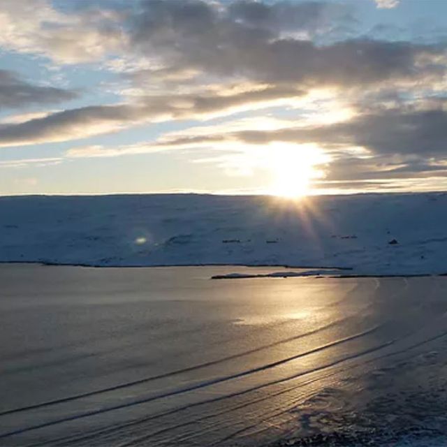 North of Norway - sun, ocean